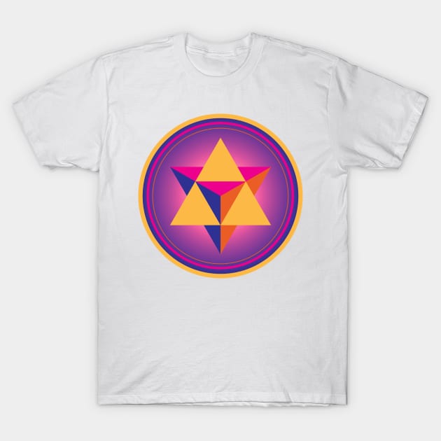 Merkaba T-Shirt by GalacticMantra